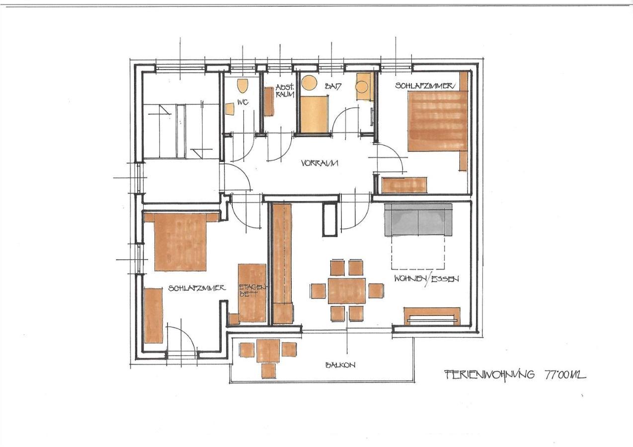 Appartements Cilli Neukirchen am Grossvenediger Luaran gambar